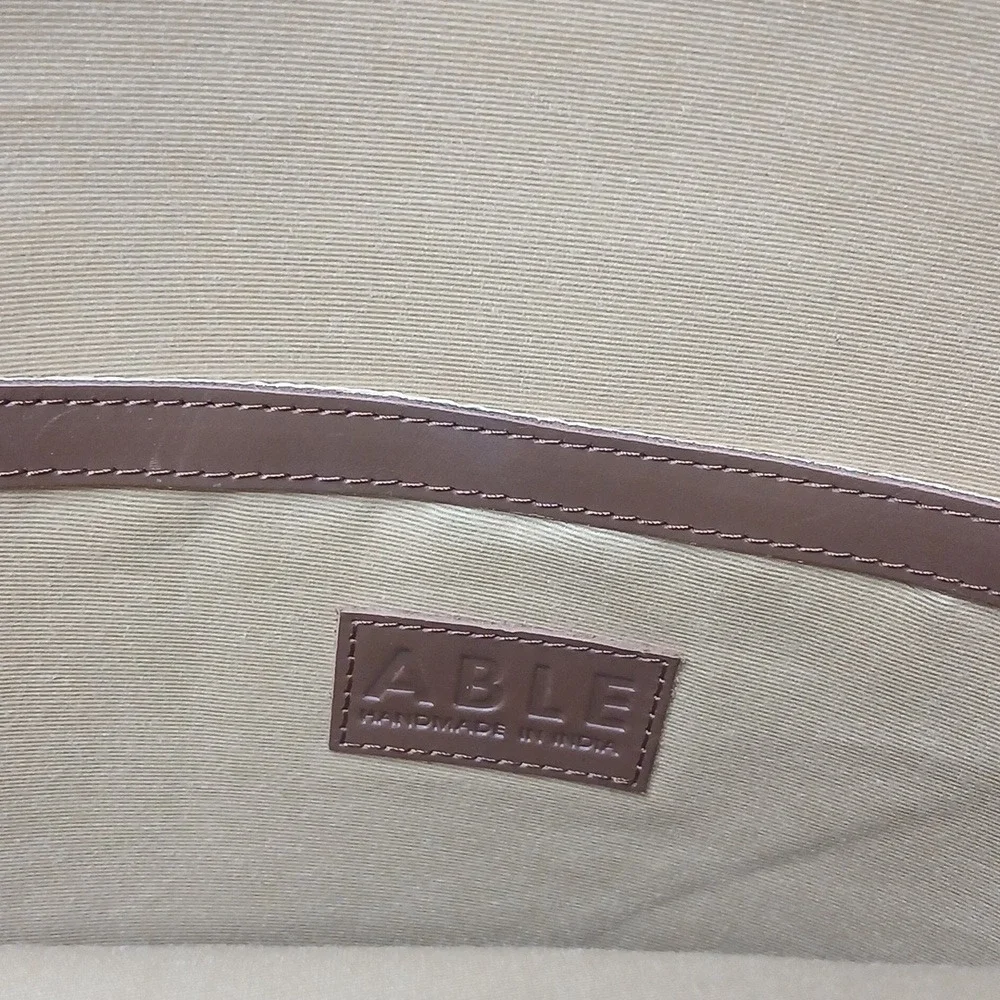 Able Alem Brown Leather‎ Backpack